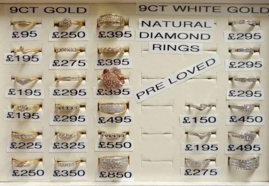 A Selection of PRE-LOVED Natural Diamond Rings in 9ct Yellow, White and Rose Gold