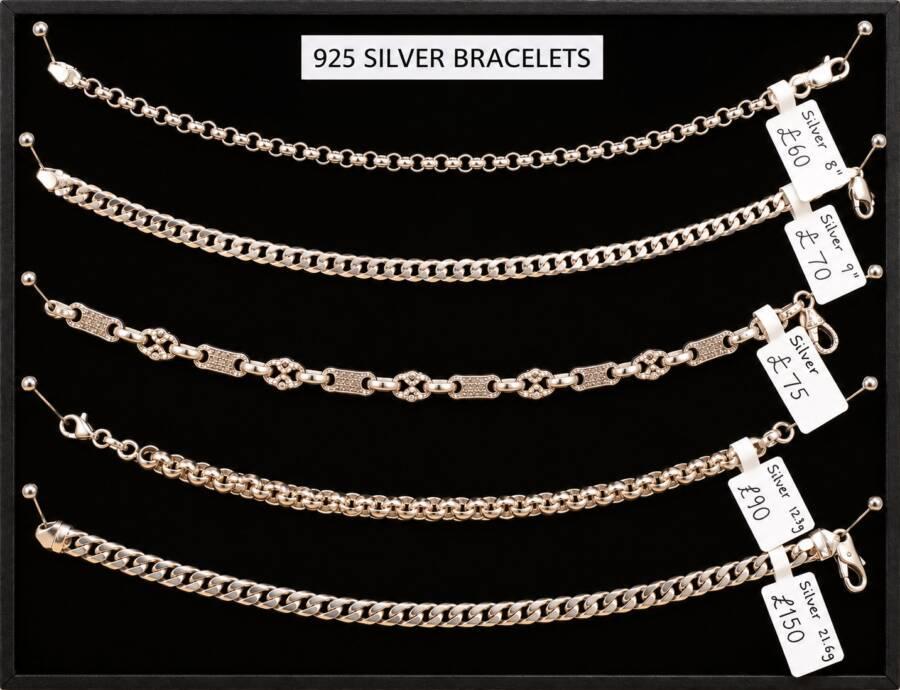 SHOP OUR NEW 925 SILVER BRACELETS – GREAT STYLES, GREAT PRICES - Image 1