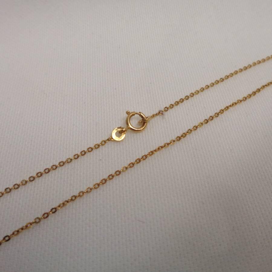 Elegant 0.35ct Diamond Pendant in 18ct Yellow Gold - Chain Length 17 1/2 inches (A1769) - Image 3